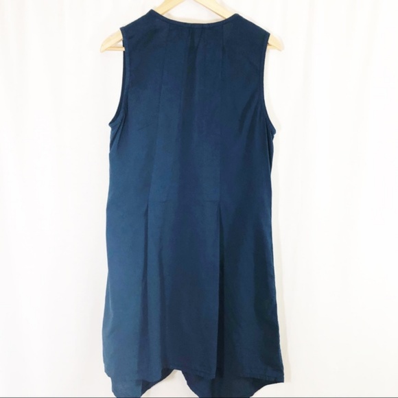Prairie Underground Sleeveless Shirt Dress Organic - Picture 2 of 4